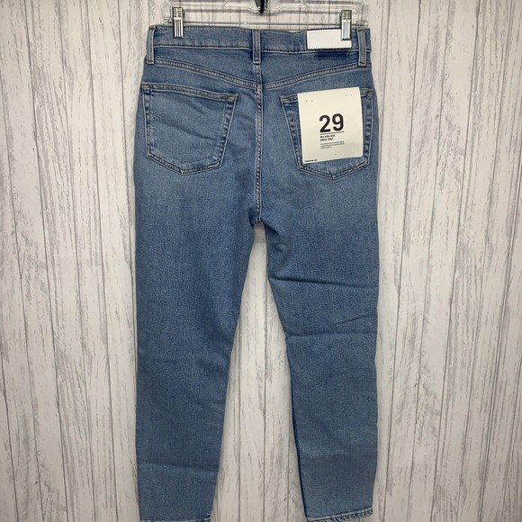 Womens Size 29 REDONE 90’s High Rise Ankle Crop NWT - Picture 10 of 11
